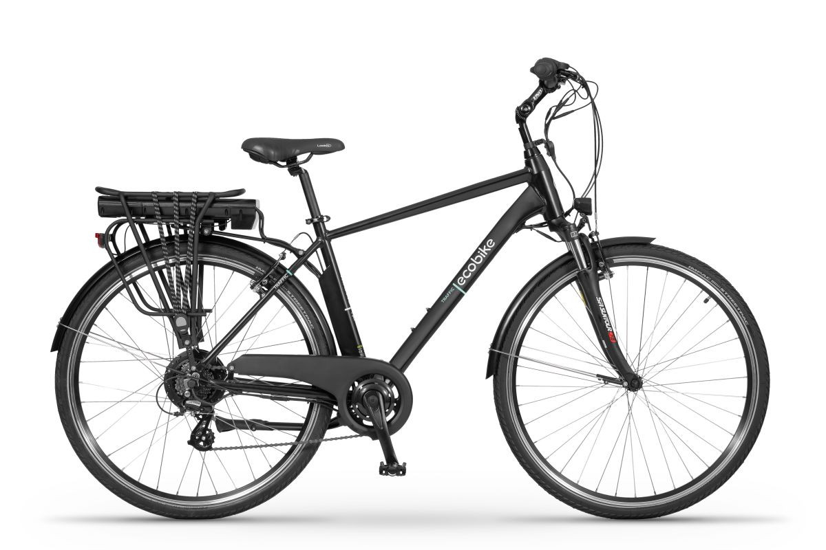 Rower elektryczny EcoBike Traffic M Black0 Rower elektryczny EcoBike Traffic M Black0