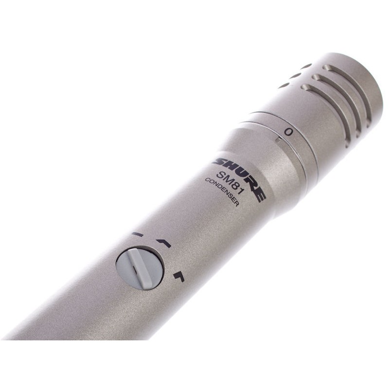 SHURE SM81-LC - mikrofon pojemnościowy1 SHURE SM81-LC - mikrofon pojemnościowy1