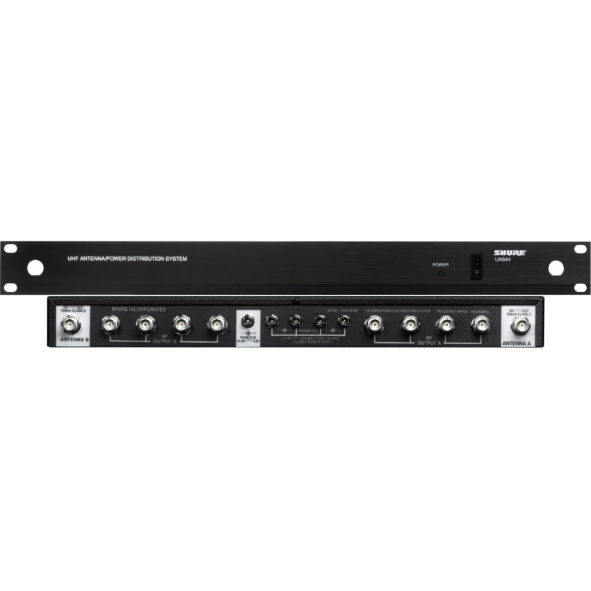 SHURE system dystrybucji/dystrybutor antenowy UA844 SWB-E SHURE system dystrybucji/dystrybutor antenowy UA844 SWB-E