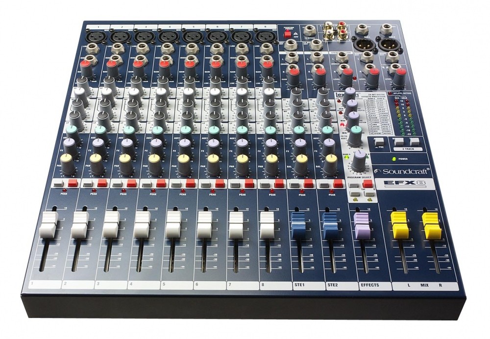 SOUNDCRAFT EFX 8 - mikser analogowy0 SOUNDCRAFT EFX 8 - mikser analogowy0