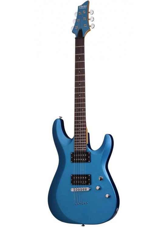 Schecter C-6 Deluxe, Satin Metallic Light Blue - Gitara elektryczna Schecter C-6 Deluxe, Satin Metallic Light Blue - Gitara elektryczna