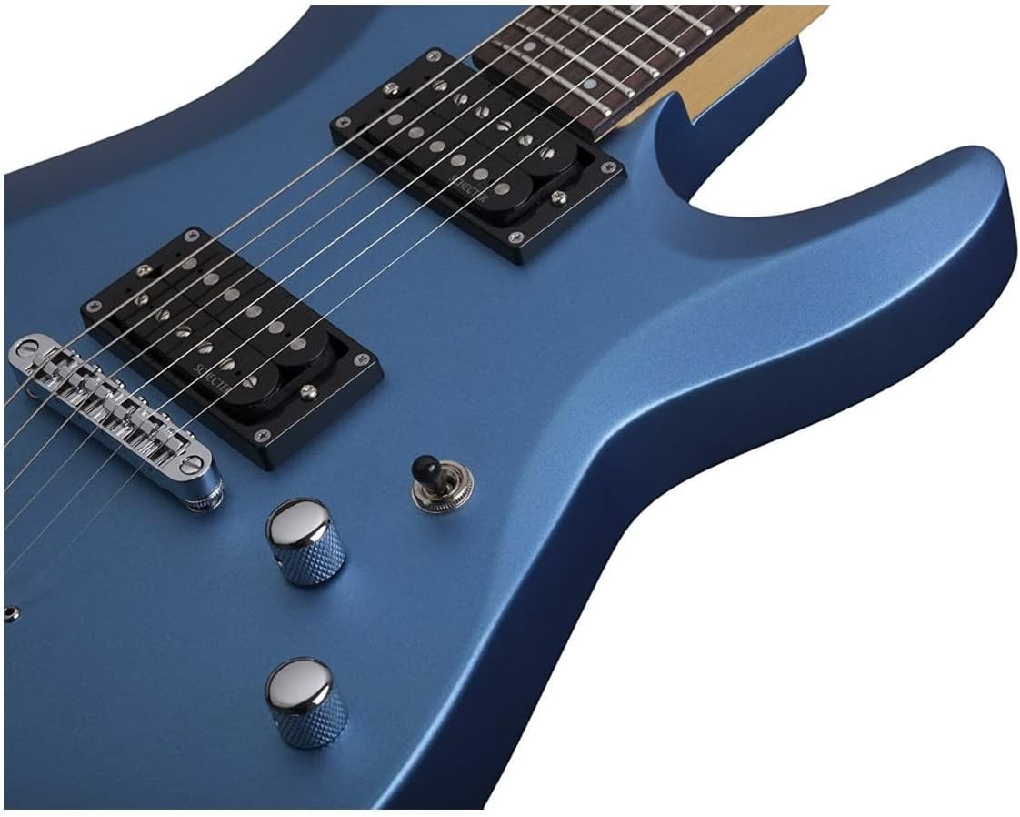 Schecter C-6 Deluxe, Satin Metallic Light Blue - Gitara elektryczna0 Schecter C-6 Deluxe, Satin Metallic Light Blue - Gitara elektryczna0