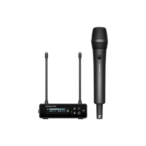 Sennheiser EW-DP 835 SET (R4-9: 552 - 607,8 MHz) - Cyfrowy bezprzewodowy system nakamerowy z mikrofonem do ręki z kapsułą MMD 835