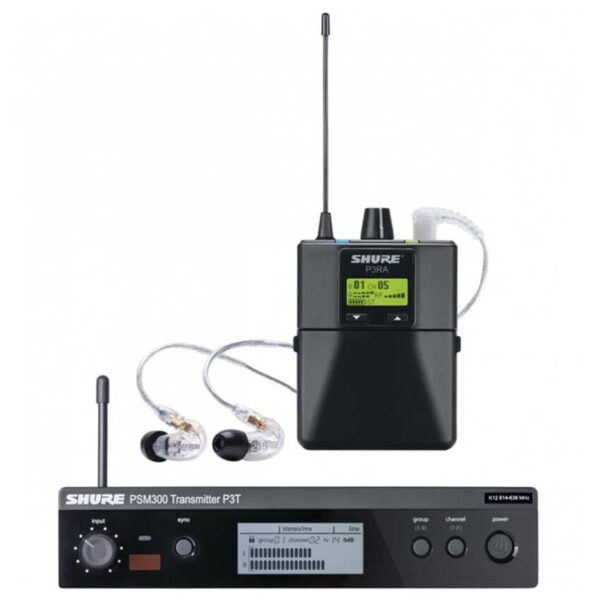 Shure P3TERA215CL PSM300 zestaw bezprzew odsłuch