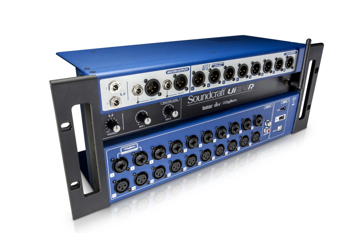Soundcraft Ui24R - mikser cyfrowy WiFi - po zwrocie3 Soundcraft Ui24R - mikser cyfrowy WiFi - po zwrocie3