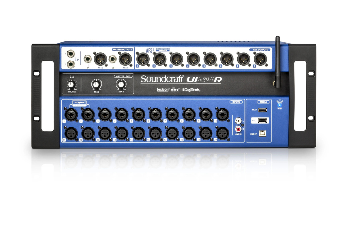 Soundcraft Ui24R - mikser cyfrowy WiFi - po zwrocie Soundcraft Ui24R - mikser cyfrowy WiFi - po zwrocie