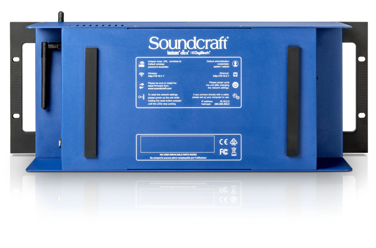 Soundcraft Ui24R - mikser cyfrowy WiFi - po zwrocie2 Soundcraft Ui24R - mikser cyfrowy WiFi - po zwrocie2