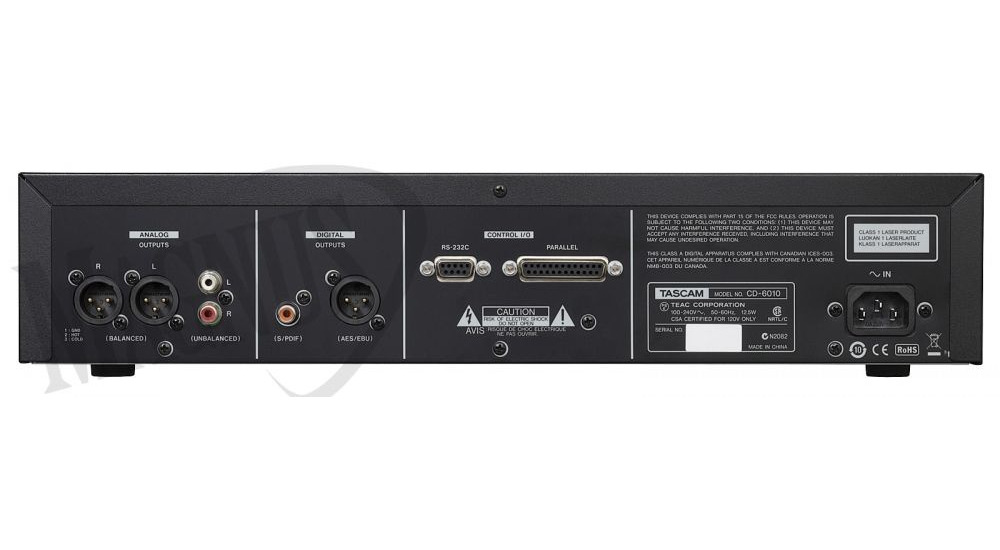 Tascam CD-6010 odtwarzacz CD0 Tascam CD-6010 odtwarzacz CD0