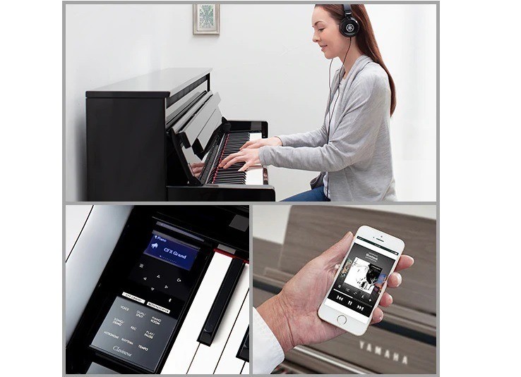 Yamaha Clavinova CLP-735 BLK - pianino cyfrowe2 Yamaha Clavinova CLP-735 BLK - pianino cyfrowe2