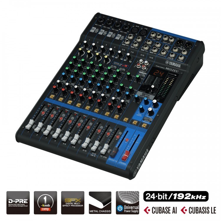 Yamaha MG12XU - mikser analogowy z efektami Yamaha MG12XU - mikser analogowy z efektami