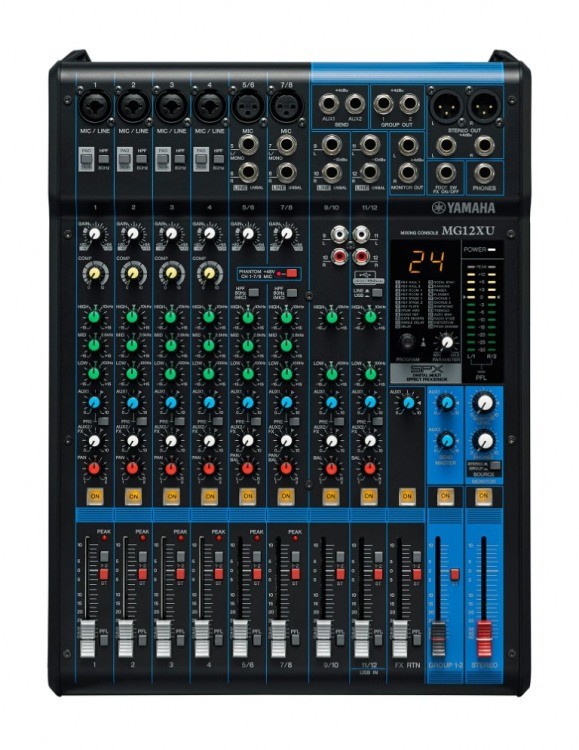 Yamaha MG12XU - mikser analogowy z efektami0 Yamaha MG12XU - mikser analogowy z efektami0
