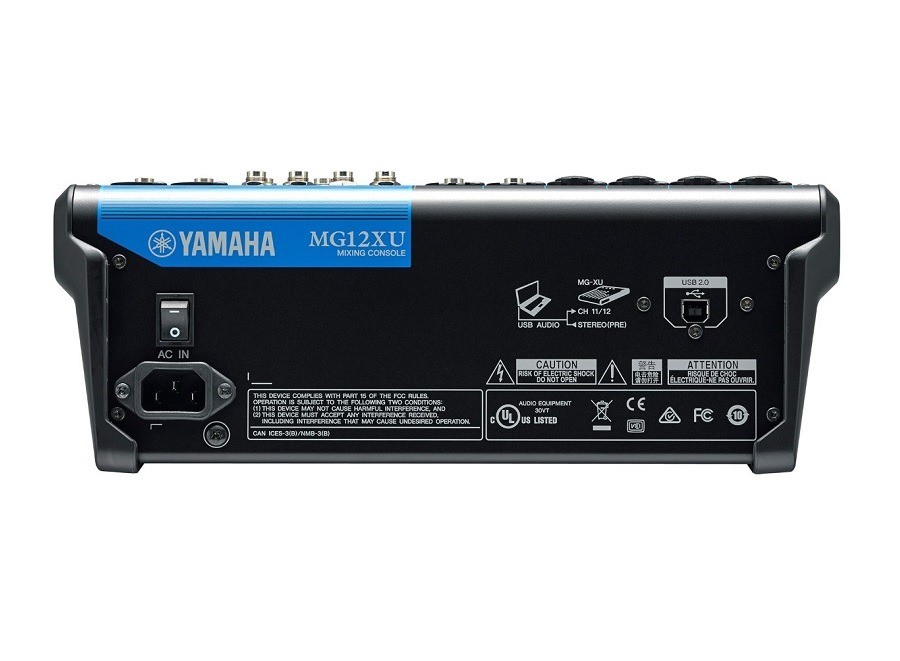 Yamaha MG12XU - mikser analogowy z efektami3 Yamaha MG12XU - mikser analogowy z efektami3