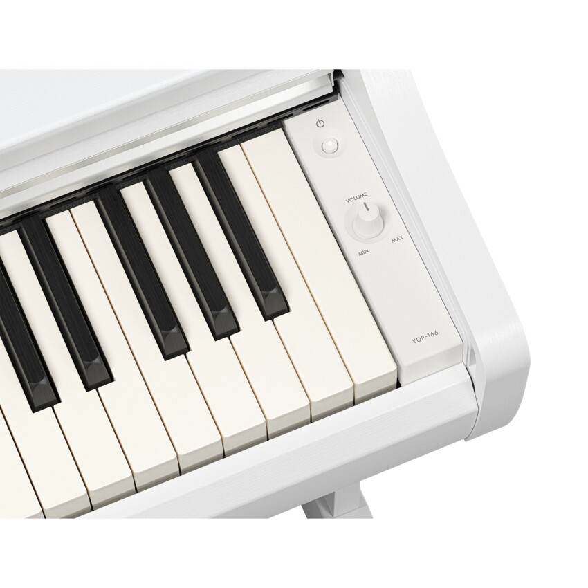 Yamaha YDP-166 WH Pianino cyfrowe Białe1 Yamaha YDP-166 WH Pianino cyfrowe Białe1