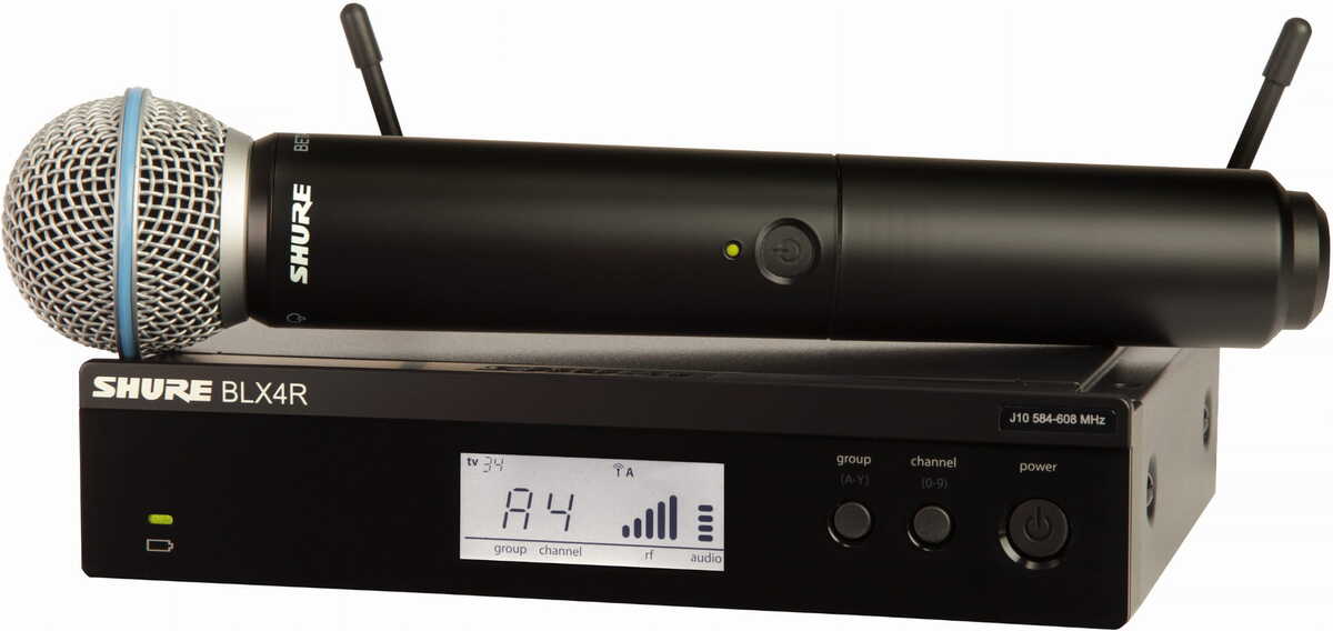 Zestaw bezprzewodowy - Shure BLX24RE/B58 Zestaw bezprzewodowy - Shure BLX24RE/B58