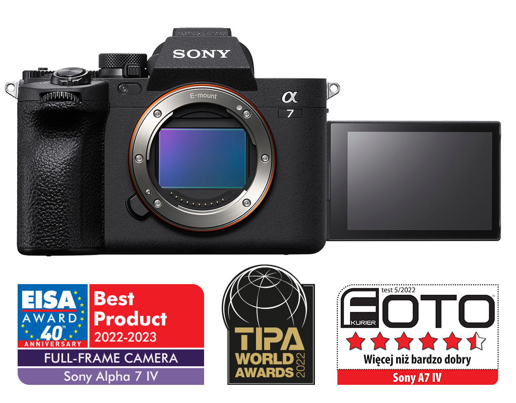 Zestaw podróż: Aparat cyfrowy Sony A7 IV + obiektyw Sony FE 24-70 mm f/2.8 GM - SEL2470GM5 Zestaw podróż: Aparat cyfrowy Sony A7 IV + obiektyw Sony FE 24-70 mm f/2.8 GM - SEL2470GM5