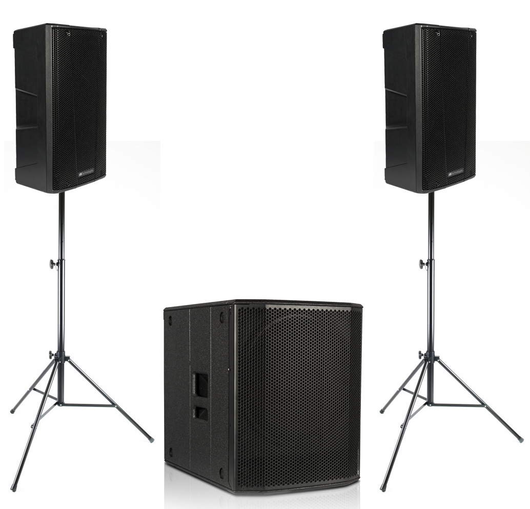 dB Technologies 2x B-Hype 12 + 1x SUB 618 - zestaw nagłośnieniowy dB Technologies 2x B-Hype 12 + 1x SUB 618 - zestaw nagłośnieniowy