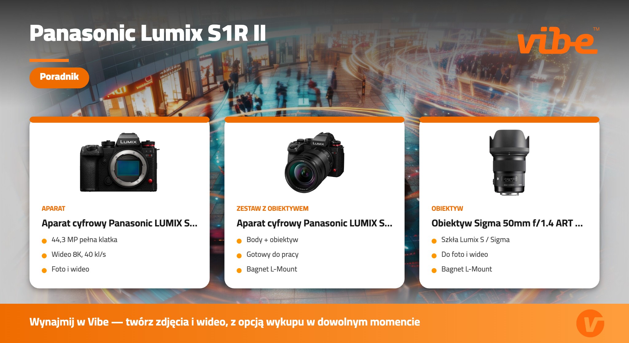 Panasonic Lumix S1R II — Vibe